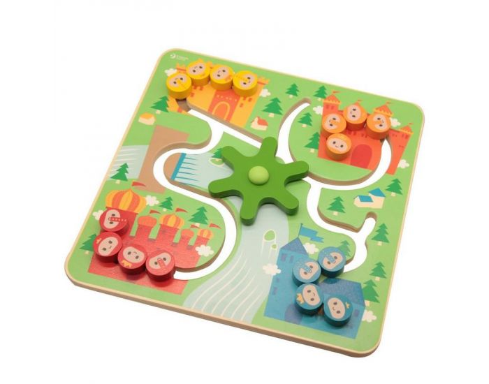 CLASSIC WORLD Labyrinthe en Bois - Chateau - D�s 18 mois