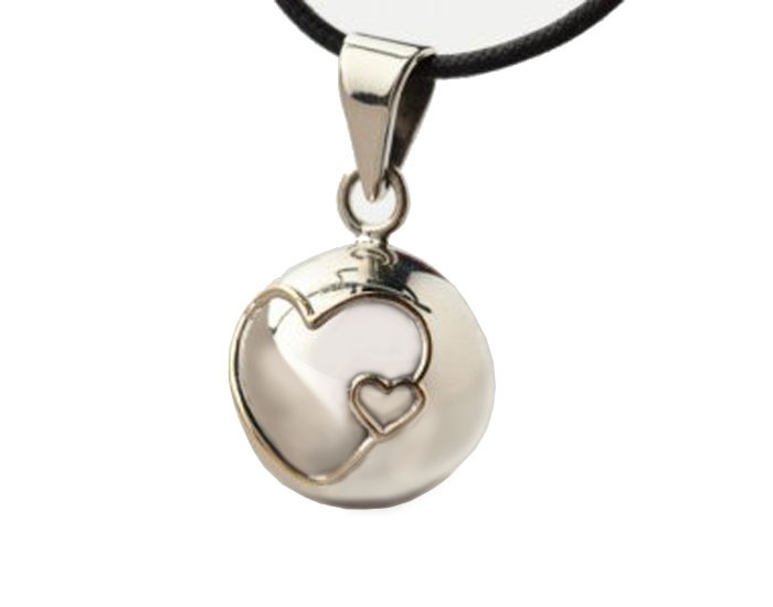 BABYLONIA Bola Argent Boule - Bijou de Grossesse - Coeur Or