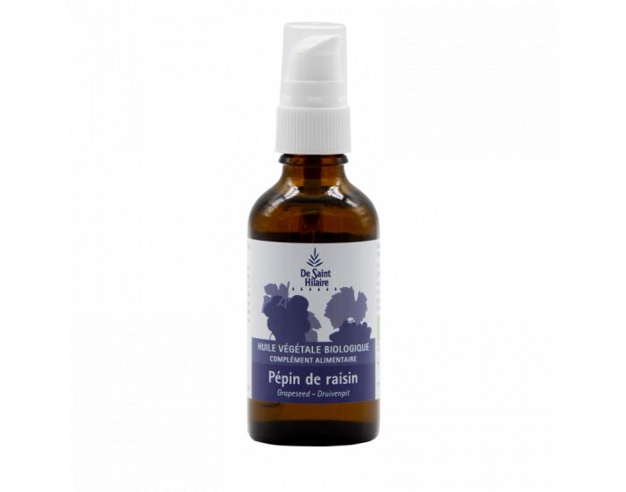 Huile Vegetale - Pepin De Raisin Bio 50 ML