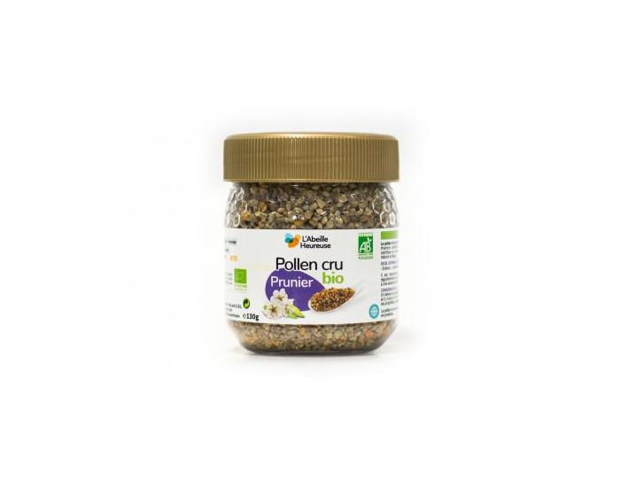 ABEILLE HEUREUSE Pollen Cru De Prunier Bio 130g