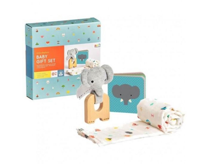 PETIT COLLAGE Coffret Naissance Petit �l�phant