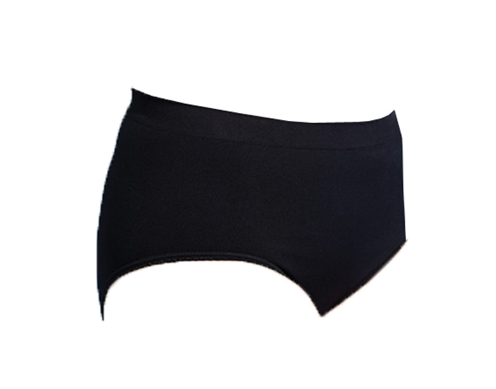 CARRIWELL Culotte postnatale gainante sans coutures - Noir