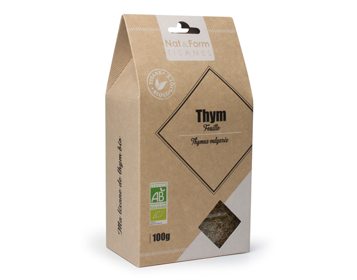 NAT & FORM Tisane de Thym Fleur - 100 g