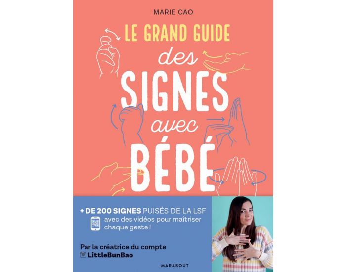 MARABOUT Livre Le grand guide des signes avec b�b� 