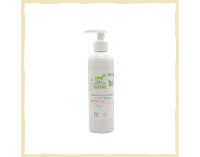 LABORATOIRE PAYSANE Savon Liquide Citron vert 40% lait d'Anesse 250ml