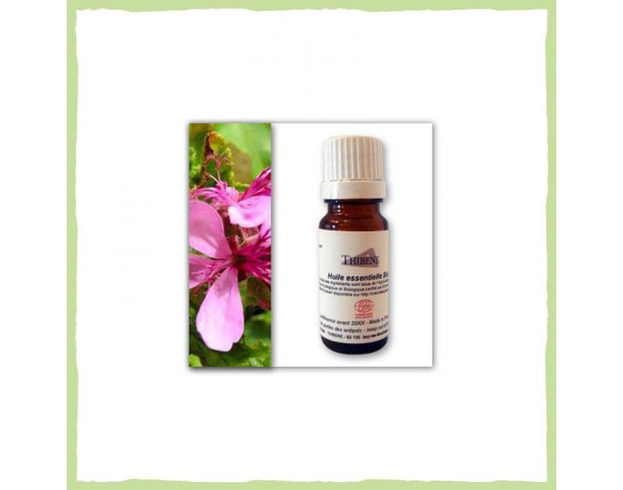 THIBENE Huile Essentielle de G�ranium Rosat Bio Huiles Essentielles 10 ml