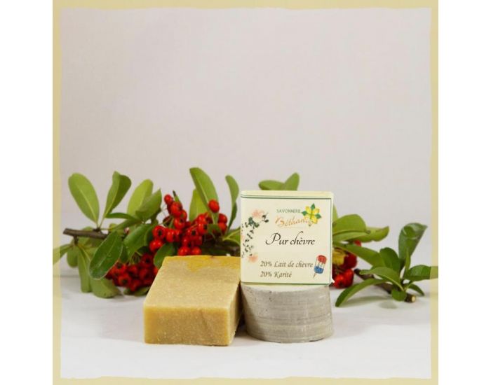 SAVONNERIE BETHANIE Savon 100% pur Lait de Ch�vre 110g