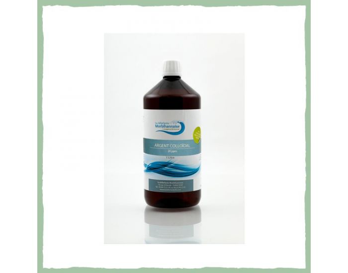 LA DEFERLANTE MORBIHANNAISE Argent Colloidal 20 ppm - 1 litre