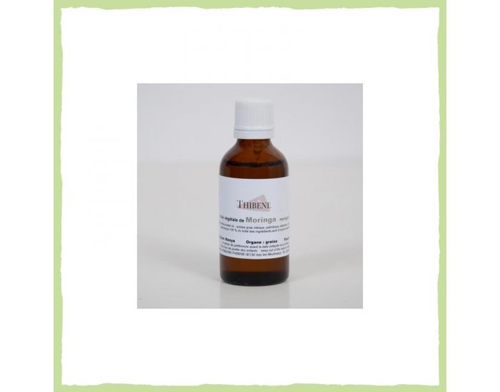 THIBENE Huile V�g�tale de Moringa Flacon Verre - 50 ml