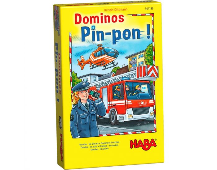 HABA Dominos Pin-Pon - D�s 3 ans