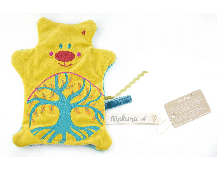 MALUNA Phil'Ours - Doudou Multifonction - R�parateur des Bobos et Protecteur