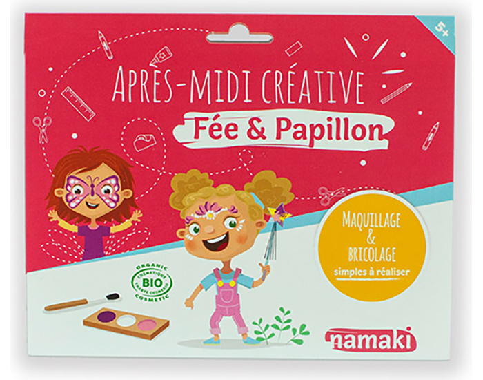 NAMAKI Pochette Aprs-midi Crative - Fe & Papillon - Ds 5 ans