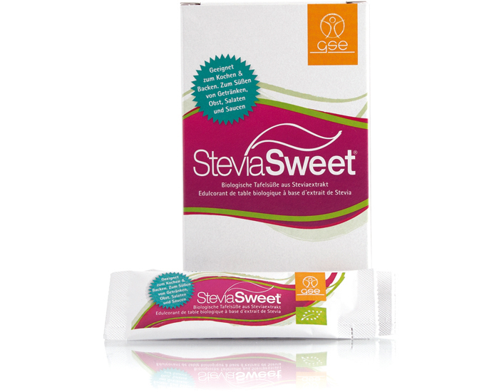 STEVIA SWEET Sucre Bio  Base d'Extrait de Stevia - 5 x 2 g