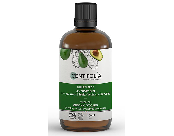 CENTIFOLIA Huile Végétale Bio d'Avocat - 100 ml