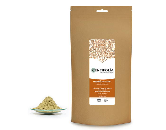 CENTIFOLIA Henn Naturel - Reflets Couleur Cuivre - 250 g