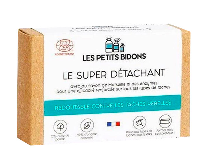 LES PETITS BIDONS Le Super Détachant Solide - 100g