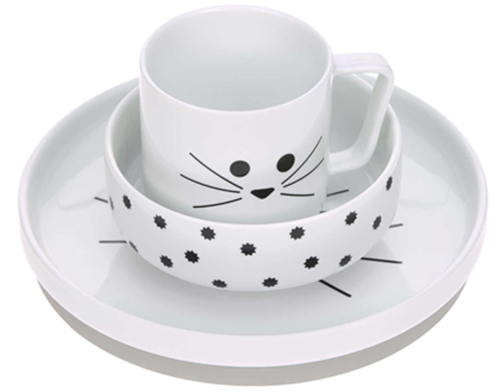 LASSIG Coffret Repas Porcelaine Little Chums - D�s 3 ans