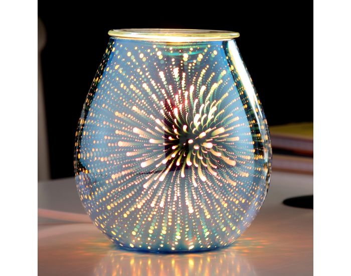 ZEN'AR�ME Diffuseur par Chaleur Douce en Verre Effet 3D Calorya n�6