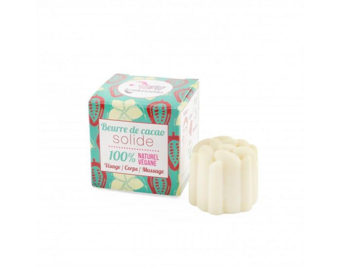 LAMAZUNA Beurre de cacao solide � l'huile de baobab et au frangipanier