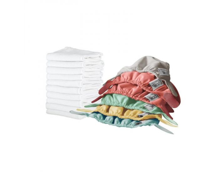CLOSE PARENT Box de 6 Couches Lavables TE1/TE2 Pop'In - Nouveau-N - nouveaux coloris