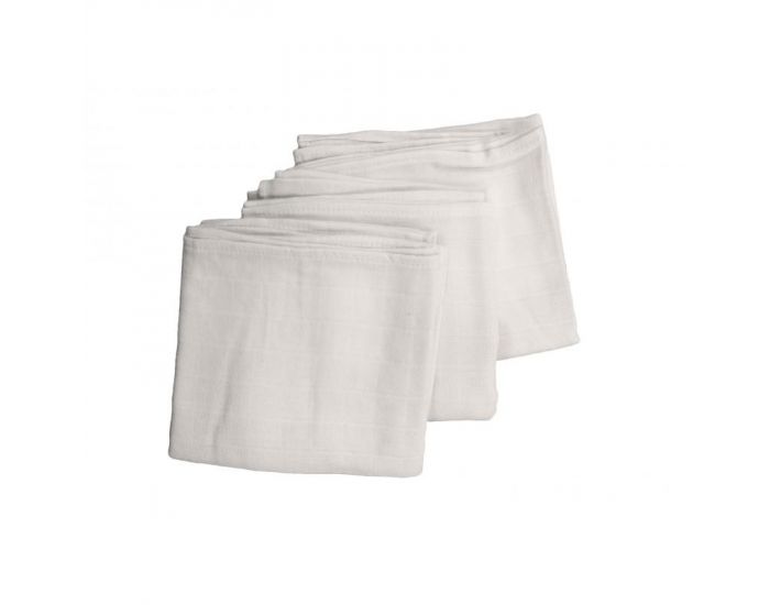 P'TITS DESSOUS Lot De 3 Langes En Coton biologique - 70 X 70 cm