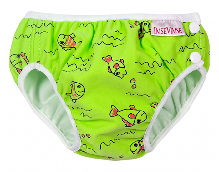 IMSEVIMSE Maillot de Bain - Poisson Vert
