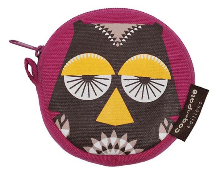 COQ EN PATE Porte-Monnaie Mibo Chouette