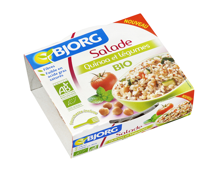 BJORG Salade Quinoa et L�gumes - 180 g