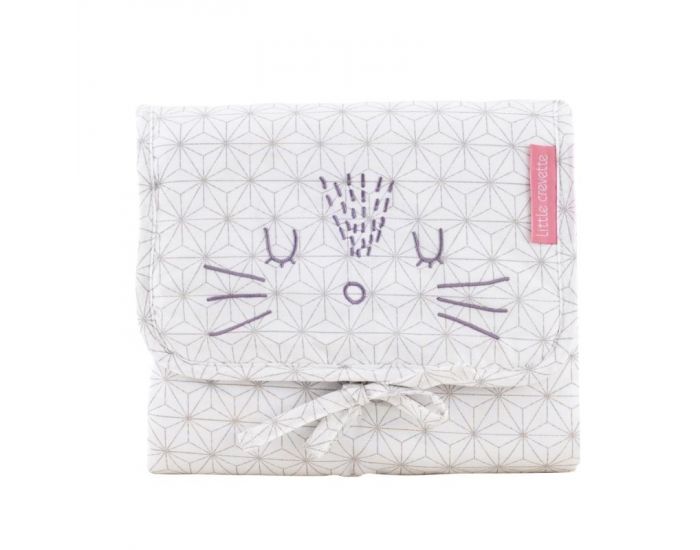 LITTLE CREVETTE Tapis � Langer de Voyage Pompom