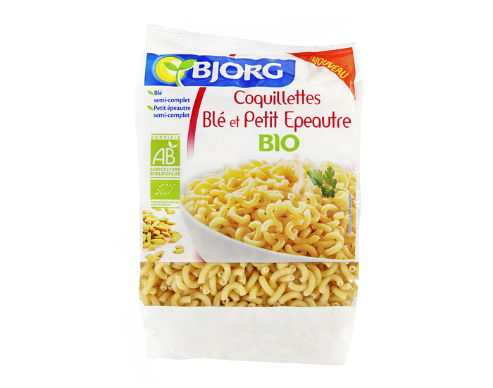 BJORG Coquillettes Bl� et Petit Epeautre - 500 g