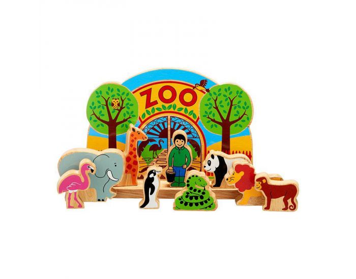 LANKA KADE Petit Zoo - 10 Pices - Ds 10 mois
