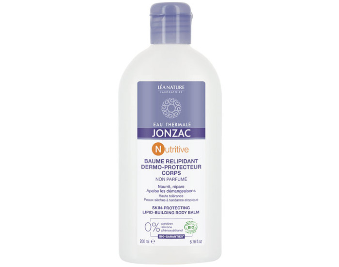 JONZAC Nutritive - Baume relipidant dermo-protecteur corps - 200ml 