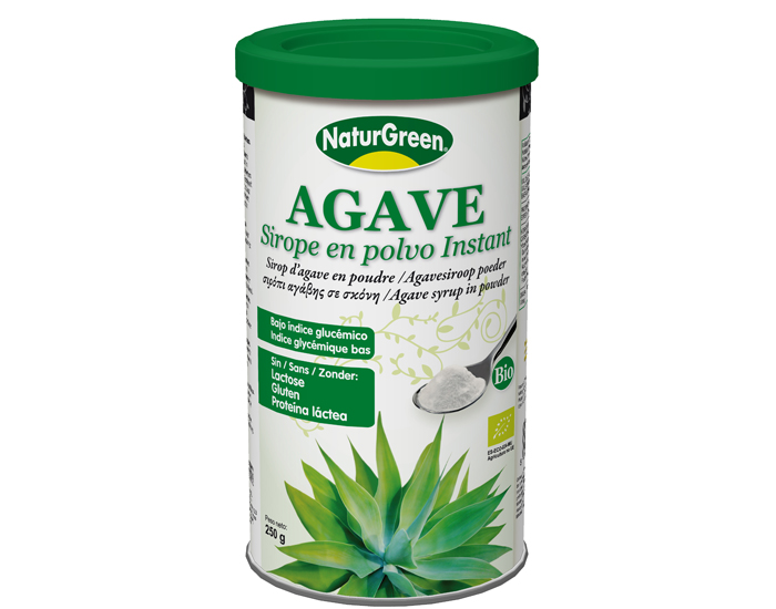 NATURGREEN Sirop d'Agave Bio en Poudre - 250 g