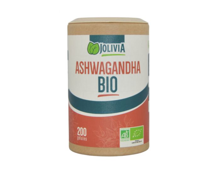 JOLIVIA Ashwagandha Bio - 200 Glules Vgtales - 300 mg