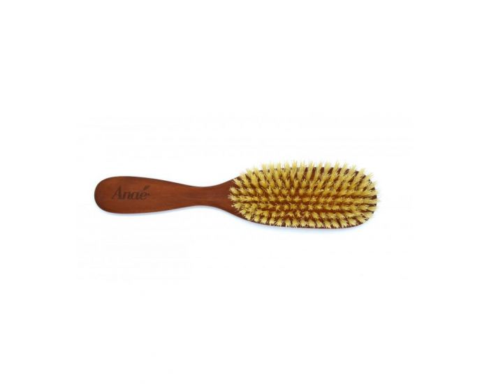 ANAE Brosse � Cheveux En Poirier Et Soie Claire - 22 cm