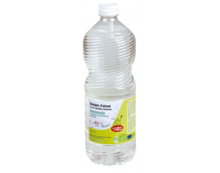 LA DROGUERIE �COLOGIQUE Vinaigre d'alcool 8 % 1L - Produit m�nager bio