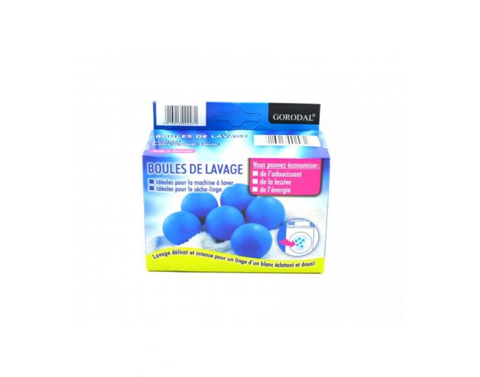 GORODAL Bote de 6 balles de lavage