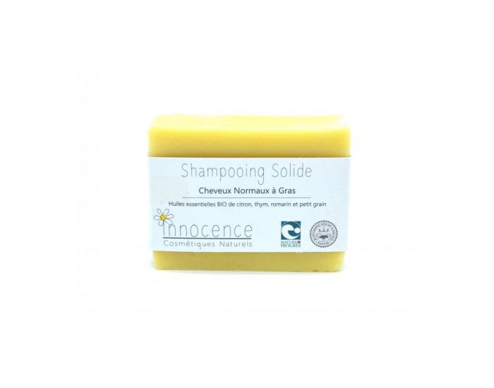 LE DOMAINE DE TAMARA Shampoing Solide Bio - Cheveux Normaux  Gras - 100g 