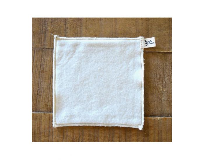 JOLIE PLANETE Lingette Lavable B�b� Coton Biologique - 15 x 15cm