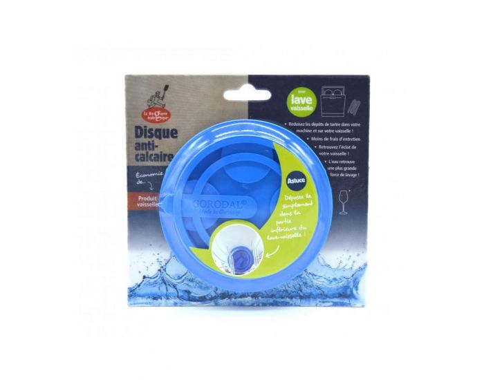 GORODAL Disque anti-calcaire lave-vaisselle