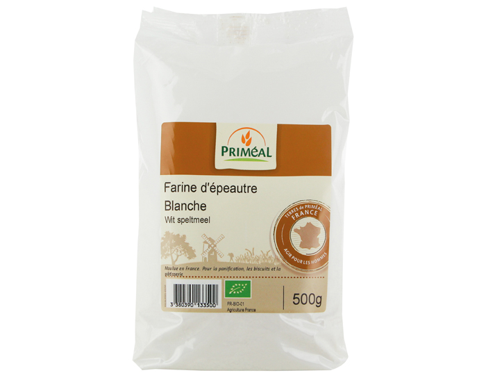 PRIMEAL Farine Blanche d'Epeautre 500 g