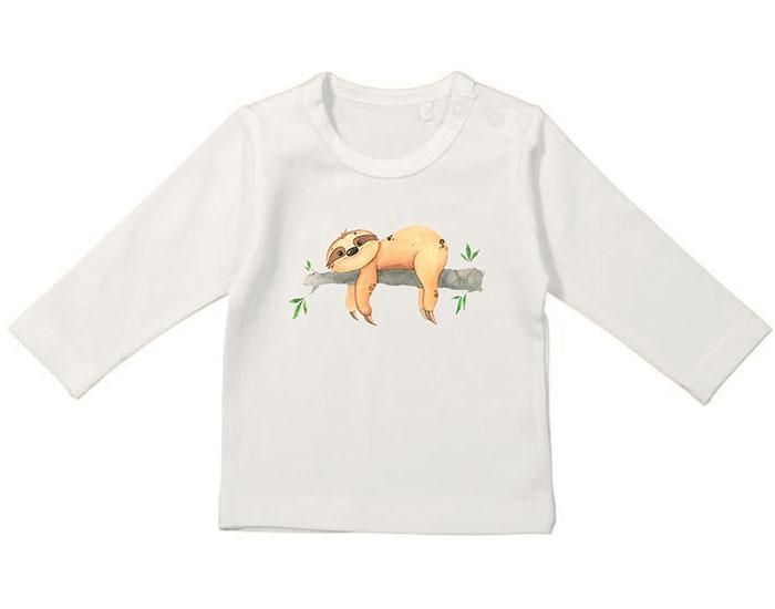 ANIMAL KIDS T-shirt Manches Longues - Paresseux