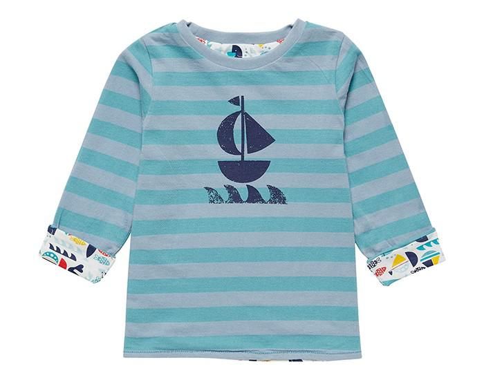 SENSE ORGANICS T-shirt Rvisable - Boat