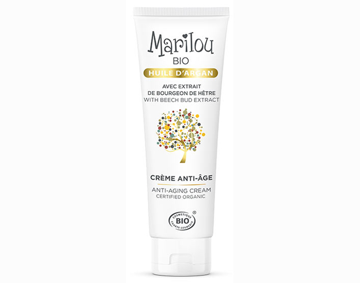 MARILOUBIO Crème Anti-Age à l'Huile d'Argan - 50 ml