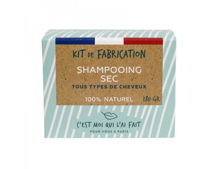 C'EST MOI QUI L'AI FAIT Kit DIY Shampoing Sec Maison 