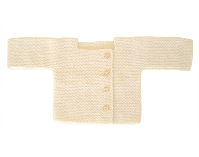 TIDOOBIO Kit � Tricoter - Gilet en Laine pour B�b�
