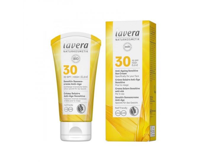 LAVERA Creme Solaire Bio Anti Age SPF30