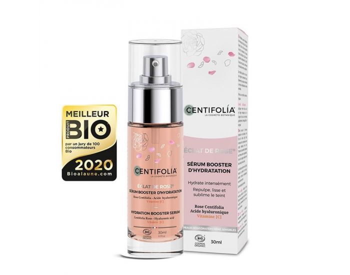CENTIFOLIA S�rum Booster d'Hydratation Bio - �clat de Rose - 30ml