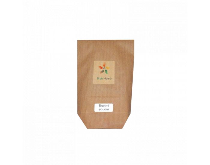 BREIZ HENNE Brahmi - Soin Ayurv�dique Pousse des Cheveux - 100g