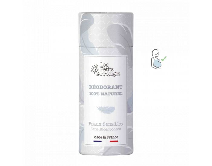 LES PETITS PRODIGES D�odorant 100% Naturel Solide - Peaux Sensibles - 65g